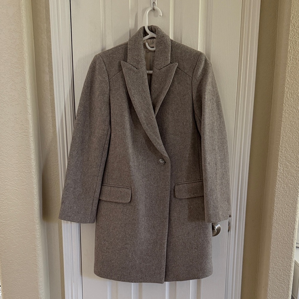 Zadig & Voltaire Gray Blazer Coat